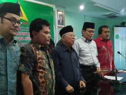 Dapat Dukungan dari Fokal IMM, Maruf Amin: Saya Bahagia Sekali