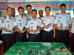 Petugas Lapas Mojokerto Sita 14 HP dan Uang Rp 6 Juta