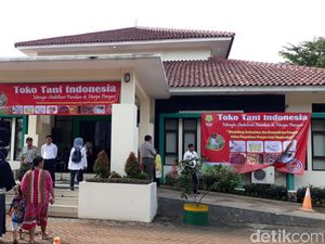 Harga Bahan Pangan di Toko Tani Lebih Murah Hingga 50%