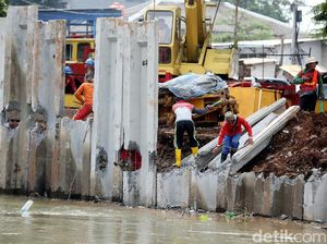 Anies Keluarkan Pergub Naturalisasi, Sheet Pile Masih Bisa Digunakan