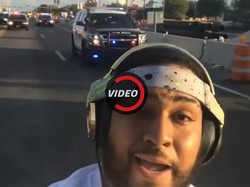 Kendarai ATV dan Ledek Polisi, Pria Ini Ditangkap