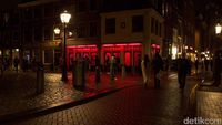 Foto: Objek Wisata Khusus Dewasa di Red Light District Amsterdam