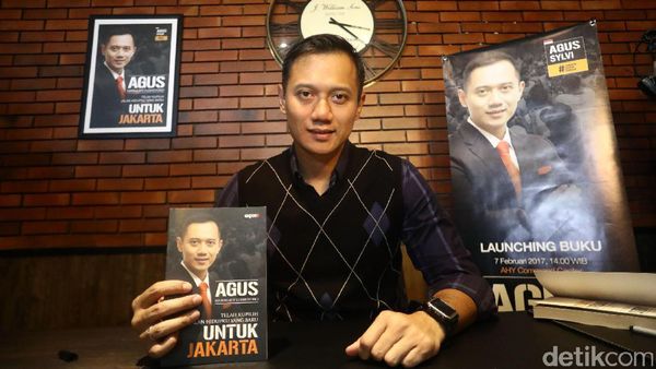 Agus Yudhoyono Luncurkan Buku Untuk Jakarta