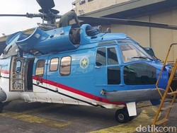 Urung Beli Heli AW-101, Presiden Jokowi Tetap Pakai Super Puma