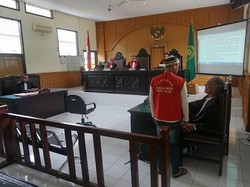 Di PN Muara Bulian, Putusan Dibaca dan Ditayangkan via Proyektor