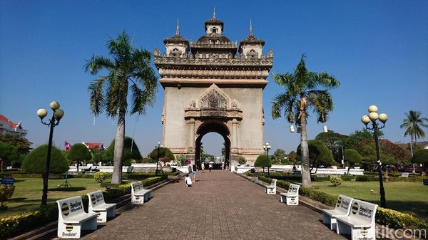 Sudah Tahu? Monumen Arc de Triomphe Punya Kembaran di Laos