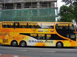 Road Trip Malaysia-Singapura Naik Bus Tingkat