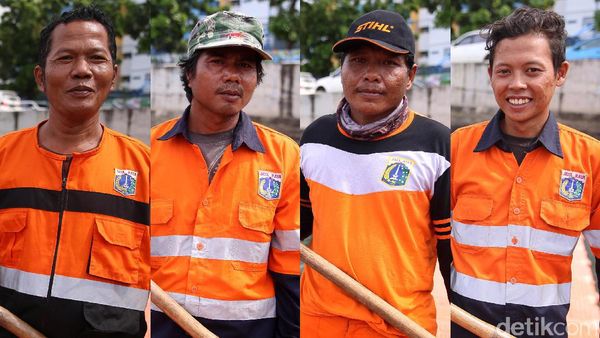Potret Keceriaan Pasukan Oranye UPK Badan Air
