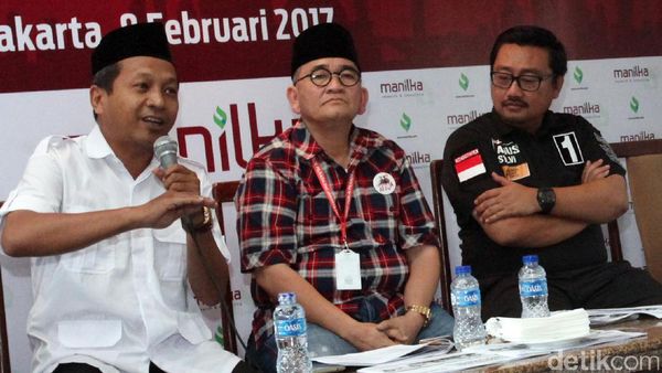Timses Agus, Ahok dan Anies Tanggapi Survei Manilka