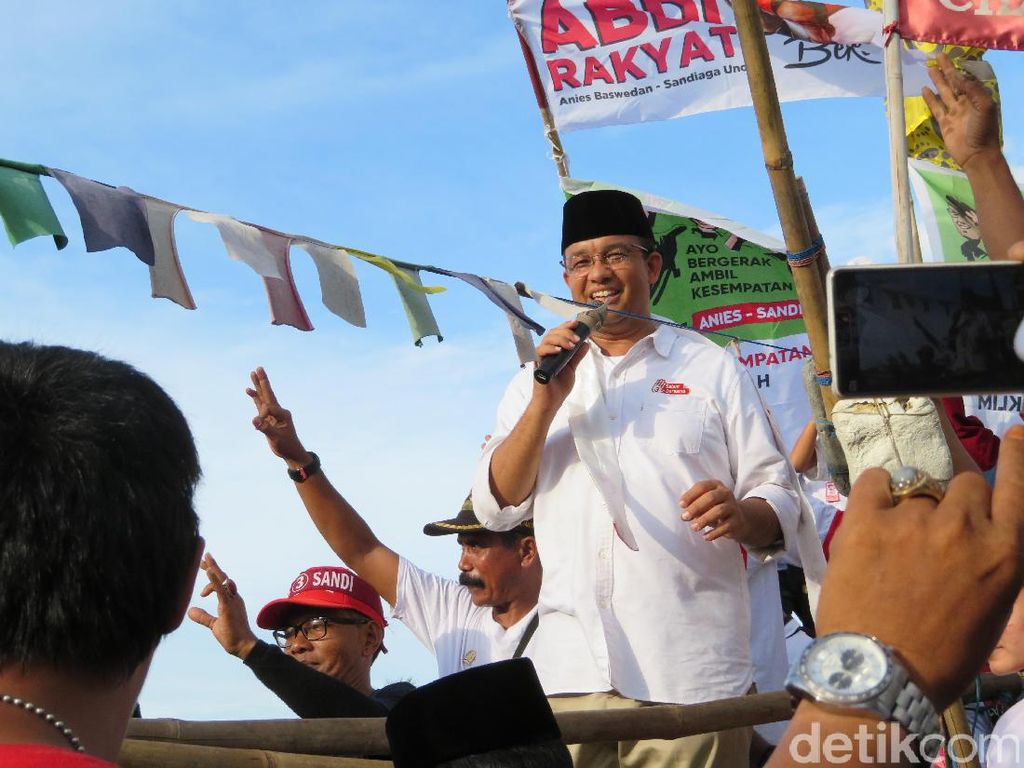 Kecaman Simpatisan ke Anies Baswedan, Tuding Ingkar Janji soal Reklamasi Kecaman Simpatisan ke Anies Baswedan, Tuding Ingkar Janji soal Reklamasi