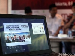 Kala Timses Agus, Ahok, dan Anies Tanggapi Hasil Survei Manilka