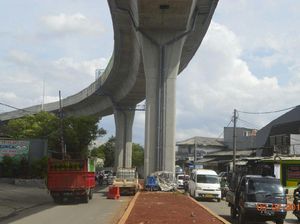 Busway Layang Ciledug Nyaris Rampung, Ini Penampakannya