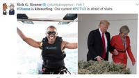 Liburan Seru Obama Jadi Meme Lucu Sekaligus Haru