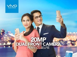 Vivo Luncurkan V5Plus Ponsel Teranyar dengan Kamera Depan Ganda