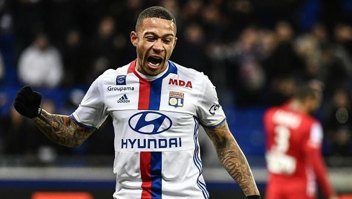 Memphis Depay mengusung misi pribadi kala menghadapi Manchester City di Liga Champions. (Foto: AFP/JEFF PACHOUD) Memphis Depay mengusung misi pribadi kala menghadapi Manchester City di Liga Champions. (Foto: AFP/JEFF PACHOUD)