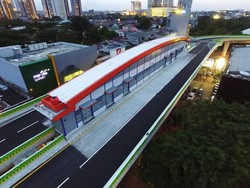 Busway Layang Seksi Kebayoran Lama Rampung, Ini Bentuknya