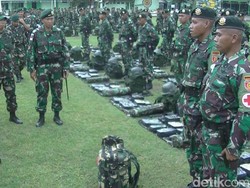 450 Personel Para Raider Siap Diberangkatkan Jaga Perbatasan Papua
