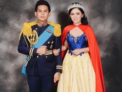 Mewah, Rachel Vennya Ganti Baju Princess 3 Kali di Resepsi Pernikahan
