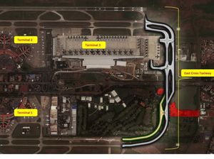 AP II Bangun Jalur Penghubung Landasan Bandara Soetta Rp 1,15 T
