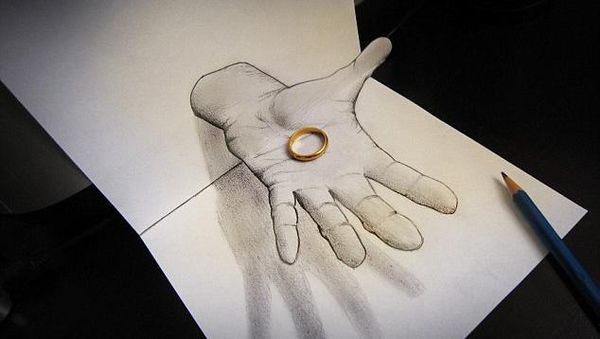 Gambar 3 Dimensi Menakjubkan Hanya Bermodal Pensil