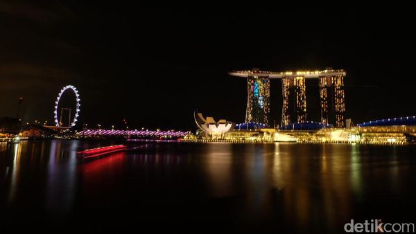 Instagenic, Ini Potret Singapura Saat Malam Hari