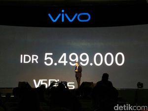 Dibanderol Rp 5,4 Juta, Apa Keunggulan Vivo V5Plus?