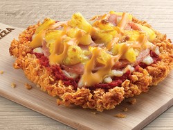 Chizza, Pizza Berbahan Ayam Goreng Berbentuk Hati Khusus Valentine