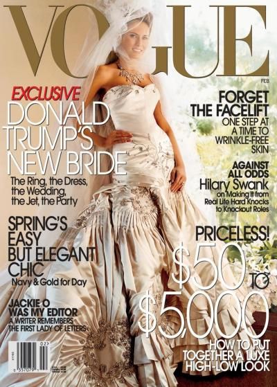Melania Trump di Majalah Vogue.