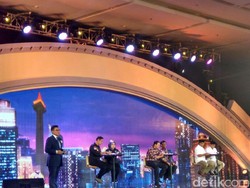 Riuhnya 3 Kubu Pendukung Saat Paslon Memaparkan Program di Debat