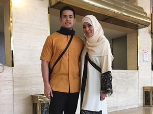 Setianya Olla Ramlan di Sisi Suami Saat Pernikahan Diterpa Isu Selingkuh