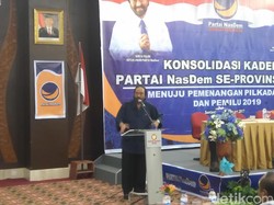 Usung Jokowi 2019, Surya Paloh: Syukur Bila Wapresnya dari NasDem