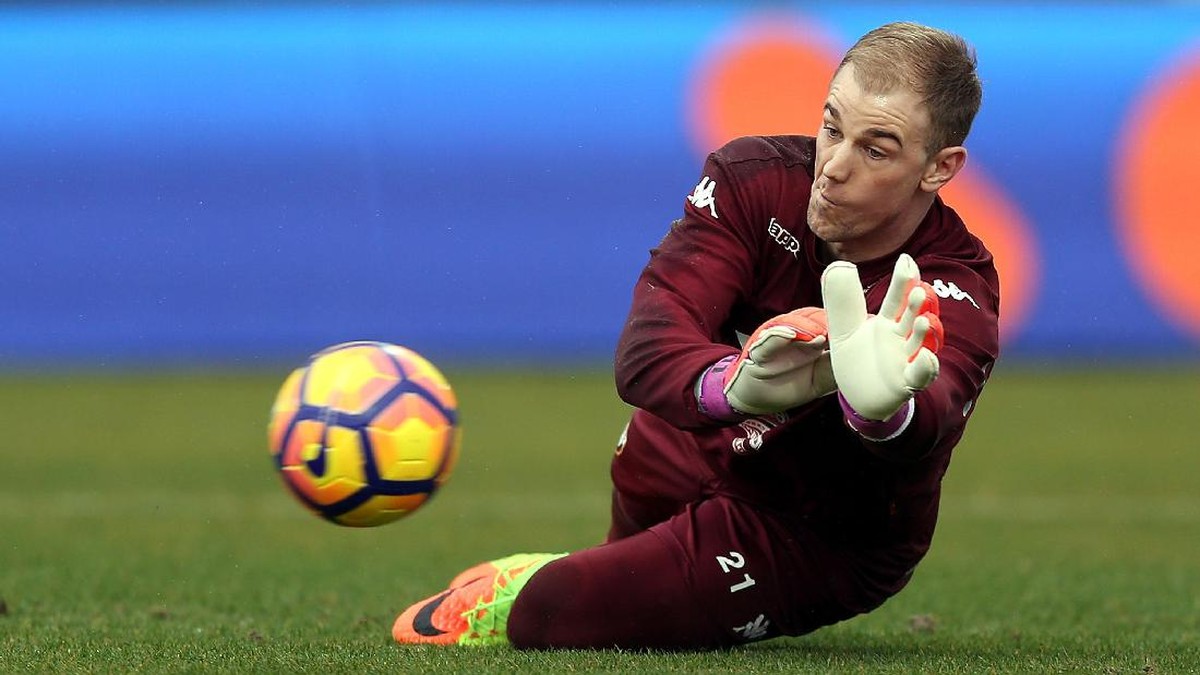 Joe Hart masih tak mendapatkan tempat di Manchester City dan mengupayakan untuk hengkang. (Foto: Gabriele Maltinti/Getty Images)