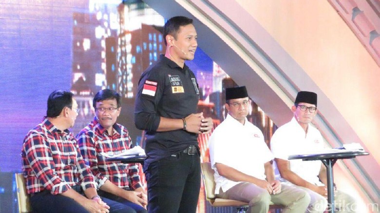 Debat Panas Agus-Sylvi Vs Ahok-Djarot Soal Kekerasan ke Perempuan