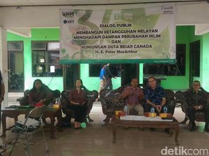 Dubes Kanada di Kampung Bulak, Janji Bantu Permasalahan Nelayan