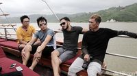 Intip NOAH saat Bersantai di Atas Kapal Pinisi