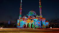 Menikmati Festival Cahaya Sharjah di Uni Emirat Arab