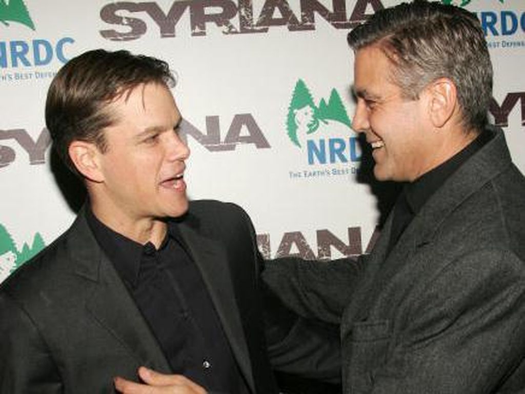 Matt Damon Ingin Menangis Saat Tahu George Clooney Akan Jadi Ayah Matt Damon Ingin Menangis Saat Tahu George Clooney Akan Jadi Ayah