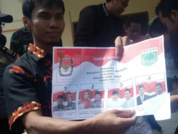 Di TPS Ini, Suara Pasangan Rudi-Sujono Tak Terkejar