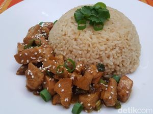 Resep Nasi: Nasi Hainan Ayam Wijen