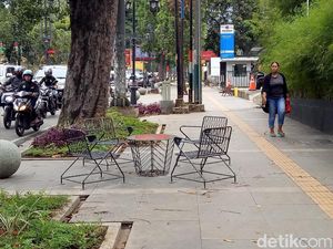 Trotoar Dago Selesai Direvitalisasi, Ridwan Kamil: Mirip di Barcelona