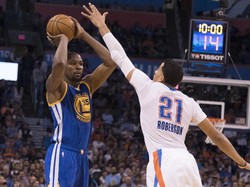 Kembali ke Oklahoma, Durant Bawa Warriors Atasi Thunder