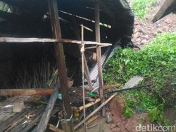Bencana Longsor di Situbondo, 7 Rumah Warga Rusak Berat