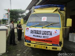 Logistik KPU Kota Yogyakarta Didistribusikan ke PPK