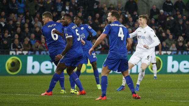 Kalah Lagi, Leicester Dekati Zona Degradasi