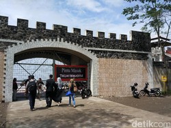 Akhirnya Kastel Megah di Kawasan Rawan Bencana Lereng Merapi Ditutup