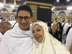 Saat Sandiaga Umrah di Masa Tenang Pilgub DKI