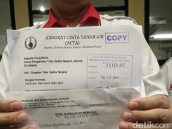 Ahok Terdakwa Tapi Tak Dinonaktifkan, ACTA Gugat ke PTUN