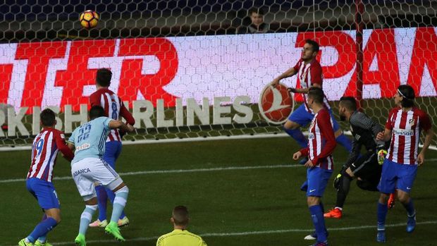 Tertinggal Dua Kali, Atletico Akhirnya Kalahkan Celta