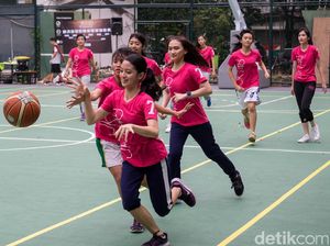 Serunya Main Basket Bareng Tim T JKT48