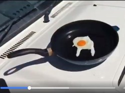 Cuaca Panas Ekstrem, Polisi Australia Goreng Telur di Atas Mobil